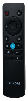 Телевизор LED Hyundai 55" H-LED55BU7003 Яндекс.ТВ Frameless черный 4K Ultra HD 60Hz DVB-T DVB-T2 DVB-C DVB-S DVB-S2 USB WiFi Smart TV - купить недорого с доставкой в интернет-магазине