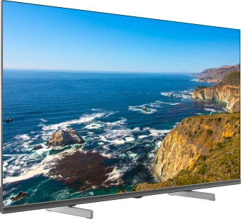 Телевизор LED Hyundai 40" H-LED40BS5100 WebOS Frameless Metal черный/серый FULL HD 60Hz DVB-T DVB-T2 DVB-C DVB-S DVB-S2 USB WiFi Smart TV - купить недорого с доставкой в интернет-магазине