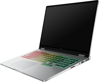 Ноутбук Infinix GTBook GL614 Core i5 13420H 16Gb SSD512Gb NVIDIA GeForce RTX 5060 8Gb 16" IPS 2K (2560x1600) FreeDOS silver WiFi BT Cam (71005000135) - купить недорого с доставкой в интернет-магазине