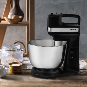Миксер стационарный Vitek VT-1419 700Вт черный - купить недорого с доставкой в интернет-магазине