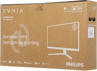 Монитор Philips 27" Evnia Gaming 27M2N3800A черный IPS LED 16:9 HDMI M/M матовая HAS Piv 1000:1 450cd 178гр/178гр 3840x2160 160Hz G-Sync DP 4K 5.82кг - купить недорого с доставкой в интернет-магазине