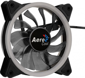 Вентилятор Aerocool Rev RGB 120x120mm 3-pin 15dB 153gr LED Ret - купить недорого с доставкой в интернет-магазине