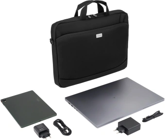 Сумка для ноутбука 17" Digma W-211 черный полиэстер (W211BK) - купить недорого с доставкой в интернет-магазине