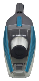 Пылесос ручной Starwind SCH1250 1000Вт бирюзовый/серый - купить недорого с доставкой в интернет-магазине