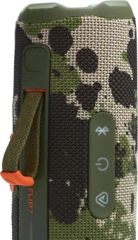 Колонка порт. JBL FLIP 7 камуфляж 25W 1.0 BT 1800mAh (JBLFLIP7SQUAD) - купить недорого с доставкой в интернет-магазине