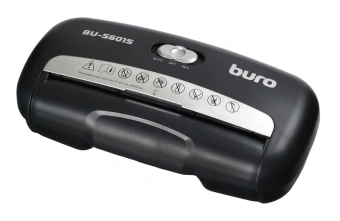 Шредер Buro Home BU-S601S (секр.Р-1) ленты 6лист. 10лтр. пл.карты - купить недорого с доставкой в интернет-магазине