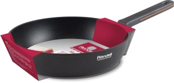 Сковорода Rondell Marvel RDA-1909 круглая 26см покрытие: Xylan Plus ручка несъемная (без крышки) серый - купить недорого с доставкой в интернет-магазине