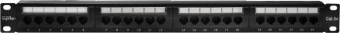 Патч-панель Suprlan 10-0403 19" 1U 24xRJ45 кат.5E UTP - купить недорого с доставкой в интернет-магазине