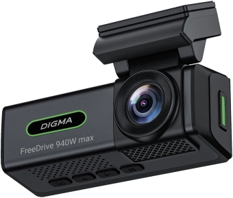 Видеорегистратор Digma FreeDrive 940W max черный 4Mpix 2160x3840 170гр. карта в комплекте:32Gb Allwinner - купить недорого с доставкой в интернет-магазине