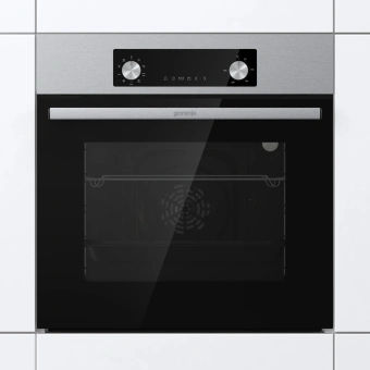 Духовой шкаф Электрический Gorenje BO6737E02NX черный - купить недорого с доставкой в интернет-магазине