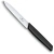 Нож кухонный Victorinox Swiss Modern (6.9003.10) стальной универсальный для чистки овощей и фруктов лезв.100мм прямая заточка черный - купить недорого с доставкой в интернет-магазине