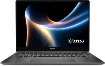 Ноутбук MSI Prestige 16 Flip AI+ C3MTG-028RU Core Ultra 9 386H 32Gb SSD2Tb Intel Arc 16" OLED Touch 2.8K (2880x1800) Windows 11 Pro grey WiFi BT Cam (9S7-262233-028) - купить недорого с доставкой в интернет-магазине