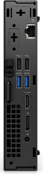 Неттоп Dell Optiplex 7020 Micro i3 14100T (2.7) 8Gb SSD256Gb UHDG 730 Linux Ubuntu GbitEth WiFi BT 90W мышь клавиатура черный (7020-3860) - купить недорого с доставкой в интернет-магазине