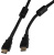 Кабель аудио-видео Buro HDMI (m)/HDMI (m) 3м. феррит.кольца позолоч.конт. черный (HDMI-V1.4-3MC) - купить недорого с доставкой в интернет-магазине