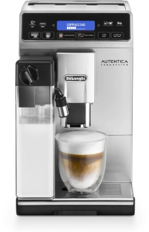 Кофемашина Delonghi Autentica ETAM29.660.SB 1450Вт серебристый/черный - купить недорого с доставкой в интернет-магазине
