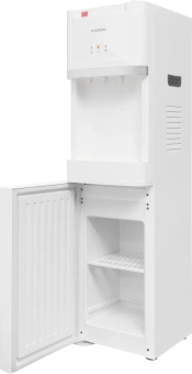 Кулер Hyundai H-WD3406E напольный электронный белый - купить недорого с доставкой в интернет-магазине