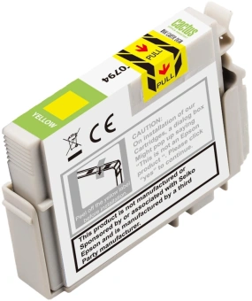 Картридж струйный Cactus CS-EPT0794 T0794 желтый (13.8мл) для Epson Stylus Photo 1400/1500/PX700/710 с чипом - купить недорого с доставкой в интернет-магазине