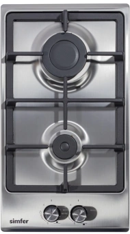 Газовая варочная поверхность Simfer H30V20M570 нержавеющая сталь - купить недорого с доставкой в интернет-магазине