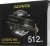 Накопитель SSD A-Data PCIe 4.0 x4 512GB SLEG-900-512GCS Legend 900 M.2 2280 - купить недорого с доставкой в интернет-магазине