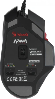 Мышь A4Tech Bloody W95 Max Naraka белый/рисунок оптическая 12000dpi USB 6but - купить недорого с доставкой в интернет-магазине