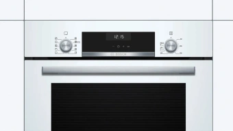 Духовой шкаф Электрический Bosch HBJ558YW3Q белый - купить недорого с доставкой в интернет-магазине