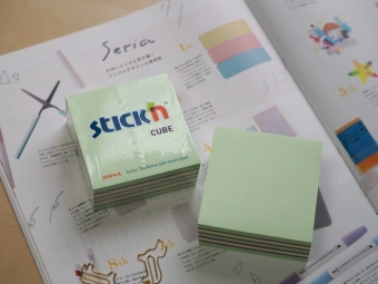 Блок самоклеящийся бумажный Stick`n 21342 76x76мм 400лист. 70г/м2 неон+пастель зеленый 3цв.в упак. - купить недорого с доставкой в интернет-магазине