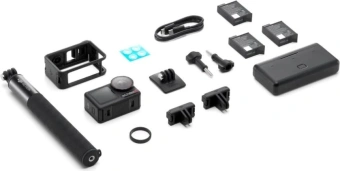 Экшн-камера Dji Osmo Action 5 Pro Adventure Combo 1xCMOS 12Mpix серый/черный - купить недорого с доставкой в интернет-магазине