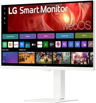 Монитор LG 31.5" 32U850SA-W белый IPS LED 16:9 HDMI M/M Cam матовая HAS 1000:1 400cd 178гр/178гр 3840x2160 60Hz 4K USB 7.7кг - купить недорого с доставкой в интернет-магазине