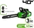 Цепная пила Greenworks GD40CS18 аккум. 1800Вт 2.4л.с. дл.шины:16" (40cm) 1аккум. 8Ач ЗУ (2005807UH)