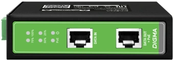 Инжектор PoE Digma DNP30W48GDXM 10/100/1000BASE-T 30Вт 37-57В(DC) - купить недорого с доставкой в интернет-магазине