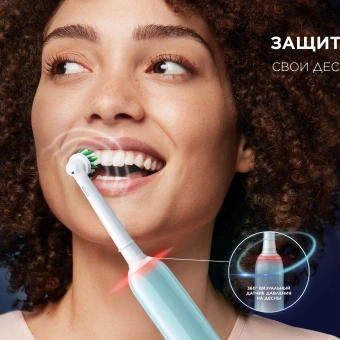 Зубная щетка электрическая Oral-B Vitality Pro 80813238 голубой - купить недорого с доставкой в интернет-магазине