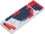 Клавиатура A4Tech S98 Sports механическая синий/белый USB for gamer LED (S98 SPORTS NAVY BLMS RED PLUS) кабель 1.8м - купить недорого с доставкой в интернет-магазине
