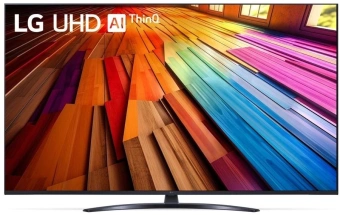 Телевизор LED LG 50" 50UT81006LA.ARUG черный 4K Ultra HD 60Hz DVB-T DVB-T2 DVB-C DVB-S2 USB WiFi Smart TV - купить недорого с доставкой в интернет-магазине