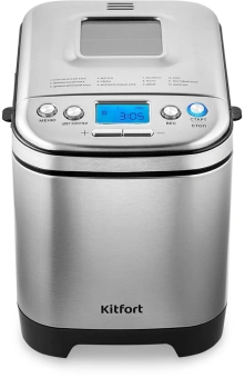 Хлебопечь Kitfort КТ-306 450Вт серебристый - купить недорого с доставкой в интернет-магазине