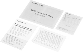 Роутер беспроводной Mercusys MR60X AX1500 10/100/1000BASE-TX черный - купить недорого с доставкой в интернет-магазине