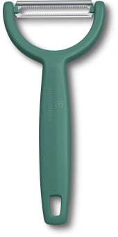 Овощечистка Victorinox Ypsoс лезвием двухсторон. зеленый упак.:европодвес (6.0963.4) - купить недорого с доставкой в интернет-магазине