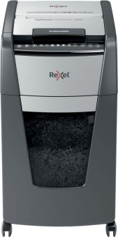 Шредер Rexel Optimum AutoFeed 300X черный с автоподачей (секр.P-4) фрагменты 300лист. 60лтр. скрепки скобы пл.карты - купить недорого с доставкой в интернет-магазине