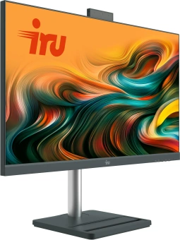 Моноблок IRU Tactio 24ID 24.5" Full HD i5 12450H (2) 16Gb SSD512Gb UHDG Windows 11 Pro 64 GbitEth WiFi BT 120W Cam черный 1920x1080 - купить недорого с доставкой в интернет-магазине
