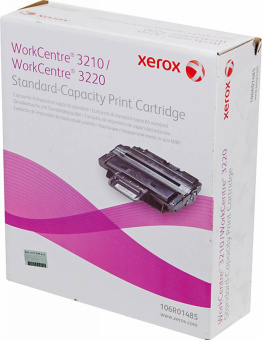 Картридж лазерный Xerox 106R01485 черный (2000стр.) для Xerox WC 3210/3220 - купить недорого с доставкой в интернет-магазине