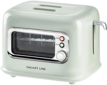 Тостер Galaxy Line GL 2914 900Вт мятный - купить недорого с доставкой в интернет-магазине