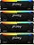 Память DDR4 4x32GB 3200MHz Kingston KF432C16BB2AK4/128 Fury Beast Black RGB RTL Gaming PC4-25600 CL16 DIMM 288-pin 1.35В dual rank с радиатором Ret