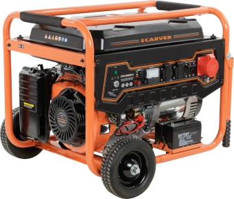 Генератор Carver PPG- 8000E-3 6кВт - купить недорого с доставкой в интернет-магазине