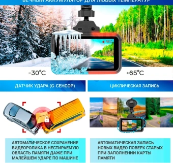 Видеорегистратор с радар-детектором TrendVision Hybrid Signature Real 4K GPS ГЛОНАСС черный - купить недорого с доставкой в интернет-магазине