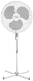 Вентилятор напольный Scarlett SC-SF111B27 40Вт скоростей:3 белый/серый - купить недорого с доставкой в интернет-магазине