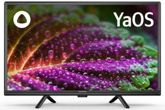 Телевизор LED Starwind 24" SW-LED24SG304 Яндекс.ТВ Slim Design черный/черный HD 60Hz DVB-T DVB-T2 DVB-C DVB-S DVB-S2 USB WiFi Smart TV - купить недорого с доставкой в интернет-магазине