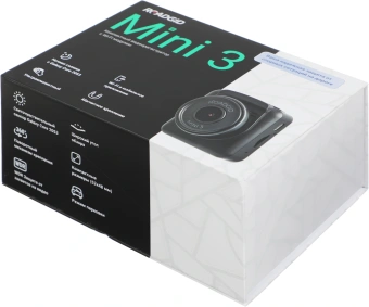 Видеорегистратор Roadgid Mini 3 Wi-Fi черный 2Mpix 1080x1920 1080p 170гр. GPS JIELI5601 - купить недорого с доставкой в интернет-магазине