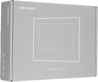 Видеодомофон Hikvision DS-KH6320-WTE1 черный - купить недорого с доставкой в интернет-магазине