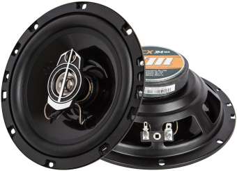Колонки автомобильные Kicx JM-165 130Вт 89дБ 4Ом 16.5см (6 1/2дюйм) (ком.:2кол.) коаксиальные трехполосные - купить недорого с доставкой в интернет-магазине