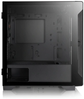 Корпус Thermaltake S100 TG черный без БП mATX 5x120mm 4x140mm 1x200mm 1xUSB3.0 1xUSB3.1 audio bott PSU - купить недорого с доставкой в интернет-магазине