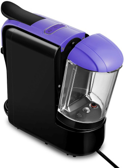 Кофемашина Kitfort КТ-7105-1 1450Вт черный/фиолетовый - цена, купить или заказать с доставкой в интернет-магазине Кофемашина Kitfort КТ-7105-1 1450Вт черный/фиолетовый - купить недорого с доставкой в интернет-магазине